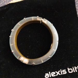 Alexis Bittar lucite studded bracelet